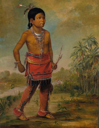 George Catlin - Osceola NickANoChee a Boy.webp