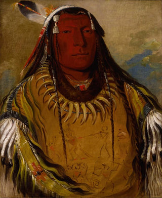 George Catlin - PaRisKaRoPa Two Crows a Chief.webp