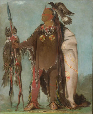 George Catlin - PaRsKaRoPa Two Crows a Band Chief.webp
