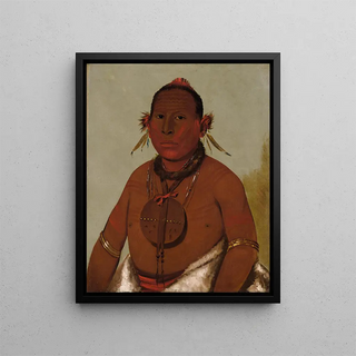 George Catlin - WaSwMeSaw Roaring Thunder Youngest Son of Black Hawk.webp