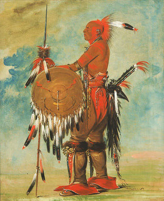 George Catlin - WhPaKoLsKuk Bears Track.webp