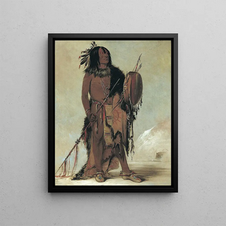 George Catlin - Wnnestou White Buffalo an Aged Medicine Man.webp