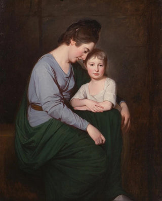 George Romney - Ann Wilson with Her Daughter Sybil.webp