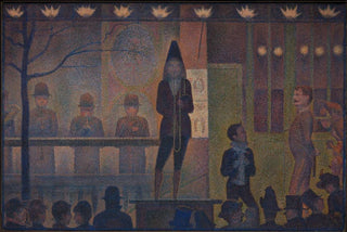 Georges Seurat - Circus Sideshow Parade de cirque.webp