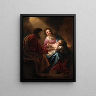 Gerard van Honthorst - The Holy Family.webp