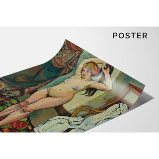 Gilbert Nue Se Coiffant - Suzanne Valadon | Reproduction Tableau Décoration murale affiche copie