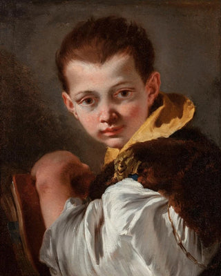 Giovanni Battista Tiepolo - Boy Holding a Book Portrait of Lorenzo Tiepolo.webp