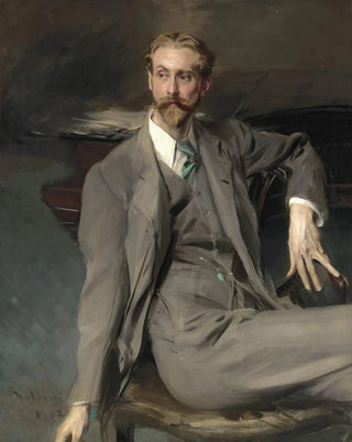 Giovanni Boldini - Portrait Of The Artist Lawrence Alexander Peter Harrison.webp