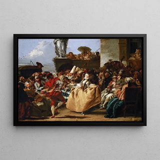Giovanni Domenico Tiepolo - Carnival Scene Or The Minuet.webp