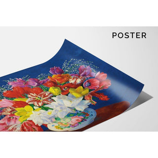 Grand Bouquet de Tulipes - Moïse Kisling | Reproduction Tableau Décoration murale affiche copie