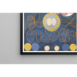 Groupe d'enfance IV - Hilma af Klint | Reproduction Tableau Décoration murale affiche copie