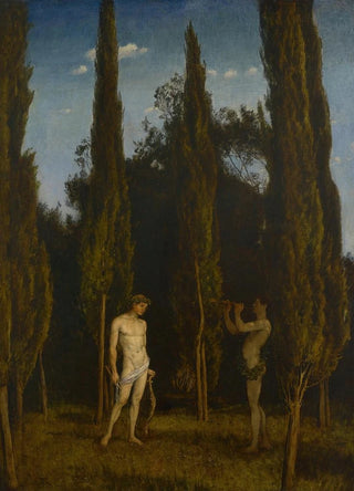 Hans Thoma - Apollo and Marsyas.webp