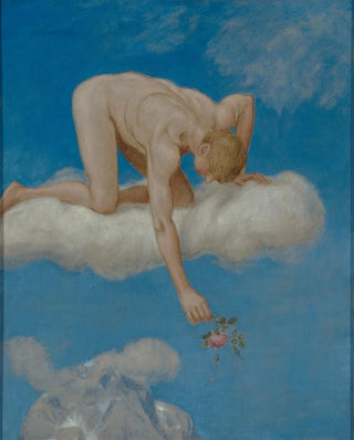 Hans Thoma - Juni Jngling mit Rose.webp