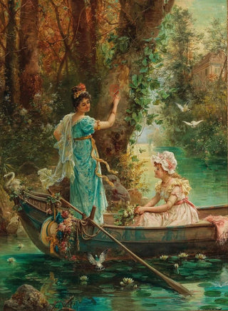 Hans Zatzka - The Love Message.webp