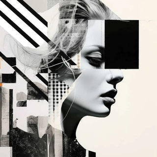Harmonie Contrastée | Collage artistique