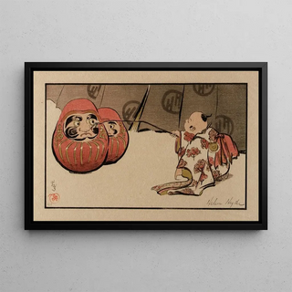 Helen Hyde - Teasing the Daruma.webp