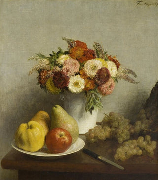 Henri FantinLatour - Flowers and Fruit.webp