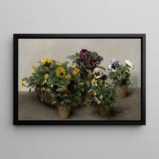 Henri FantinLatour - Pansies.webp