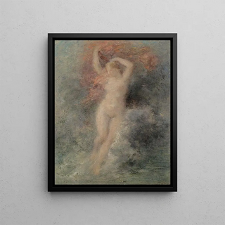 Henri FantinLatour - Venus Selevant Au Dessus De La Mer.webp