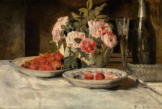 Henri de Braekeleer - Strawberries and Champagne.webp