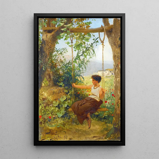 Henryk Siemiradzki - GIRL ON A SWING.webp