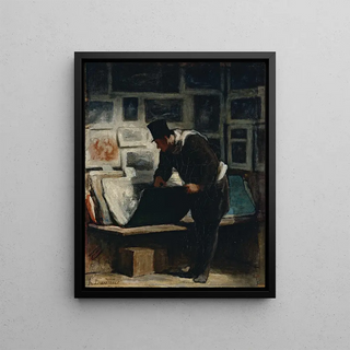 Honor Daumier - Lamateur destampes.webp