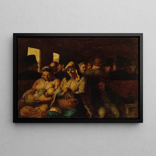 Honor Daumier - The ThirdClass Carriage.webp