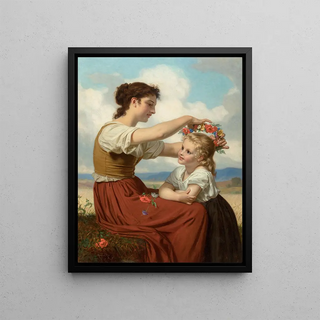 Hugues Merle - Couronne de fleurs des champs.webp