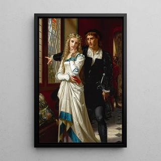 Hugues Merle - Hamlet And Ophelia.webp