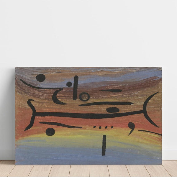 Reproductie van het schilderij Instrumenten - Paul Klee