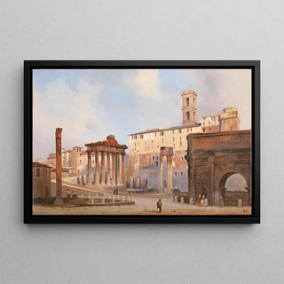 Ippolito Caffi - The Roman Forum.webp