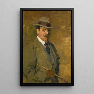 Isaac Israls - Huntsman holding a riding crop.webp