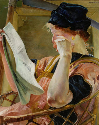 Jacek Malczewski - Female model.webp