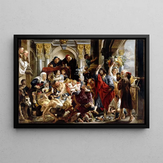 Jacob Jordaens - Jesus Driving The Merchants From The Temple.webp