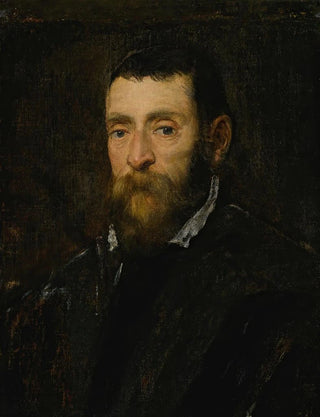 Jacopo Tintoretto - Portrait of a bearded man possibly Prince Antonio di Santacroce of Rome.webp
