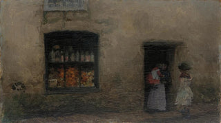 James Abbott McNeill Whistler - An Orange Note Sweet Shop.webp