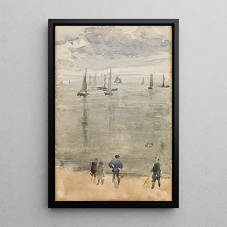 James Abbott McNeill Whistler - VioletThe Return of the Fishing Boats.webp