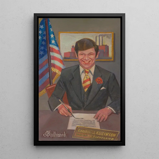 James C Kulhanek - Dennis John Kucinich Mayor of Cleveland.webp
