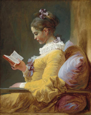 JeanHonor Fragonard - Young Girl Reading.webp