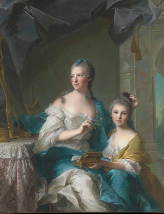JeanMarc Nattier - Madame Marsollier and Her Daughter.webp