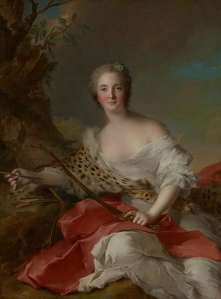 JeanMarc Nattier - Portrait of ConstanceGabrielleMagdeleine Bonnier de la Mosson as Diana.webp