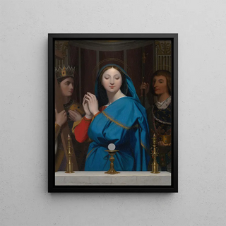 Jean Auguste Dominique Ingres - The Virgin Adoring the Host.webp