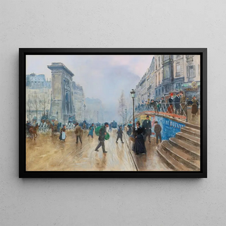 Jean Braud - Le boulevard SaintDenis Paris.webp