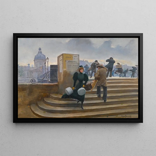 Jean Braud - Modiste Sur Le Pont Des Arts.webp