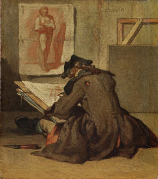 Jean Simon Chardin - Young Student Drawing.webp