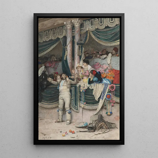 Jehan Georges Vibert - The bullfighters adoring crowd.webp