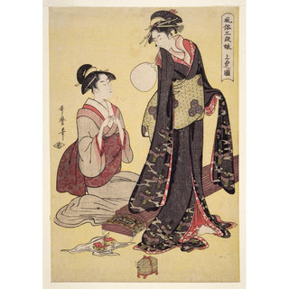 Jôbon no zu - Image de la classe supérieure - Kitagawa Utamaro | Reproduction Tableau Décoration murale affiche copie