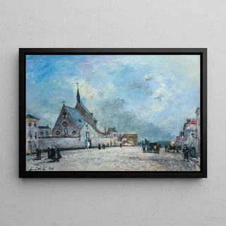 Johan Barthold Jongkind - La Place De Lglise.webp