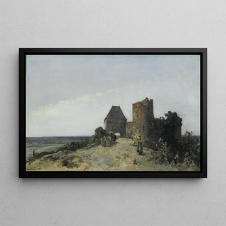 Johan Barthold Jongkind - Ruins of the Rosemont castle.webp