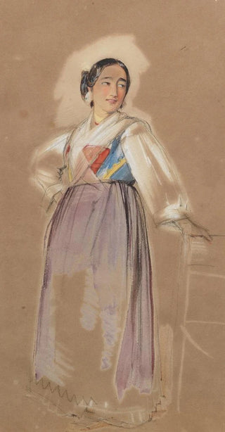 John Frederick Lewis - A Spanish woman.webp